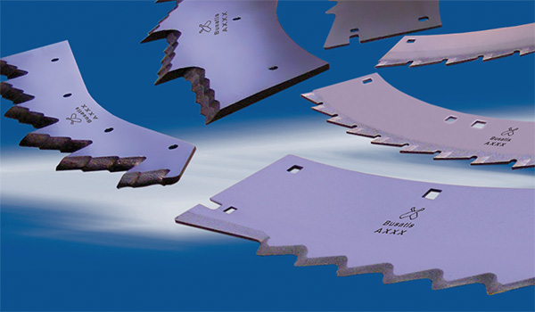 coltelli per testate mais a file indipendenti